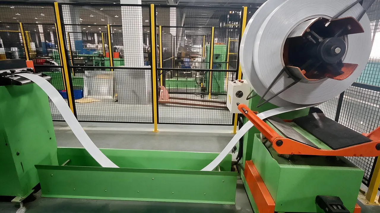 Coil decoiling and feeding equipment
